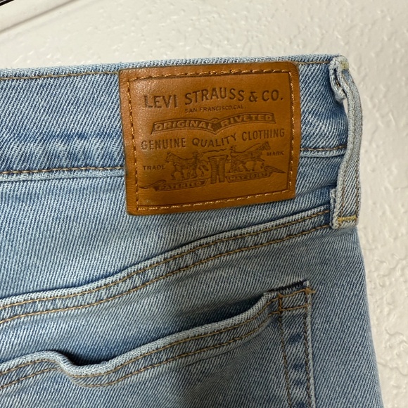 Women's Levi Strauss & Co Wedgie Size 29 Denim Jeans -cp - Picture 9 of 10
